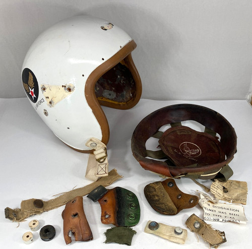 Casco volo vintage anni 50 - casco,