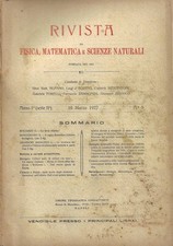 Rivista di Fisica, Matematica