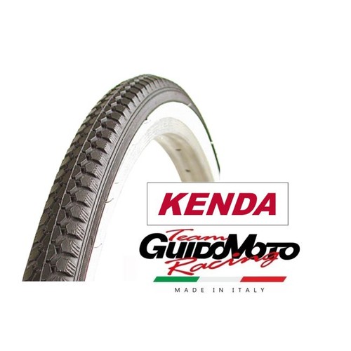 Copertone 26x1 nero bianco - 26x1, 1/2