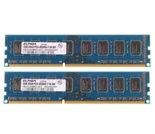 2pcs Elpida 2GB 2Rx8 PC3-8500U