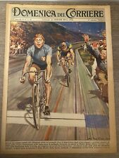 Domenica del Corriere OLIMPIADI ROMA 1960 CICLISMO MEDAGLIA ORO,Sante Gaiardoni