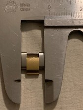 ROLEX link maglia oro acciaio 13mm con perno (prezzo per maglia/link)