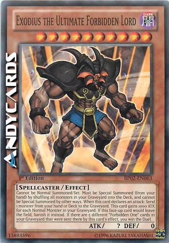 Exodius the ultimate forbidden - the,