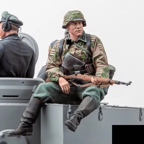 Wwii soldato tedesco - 1/16,