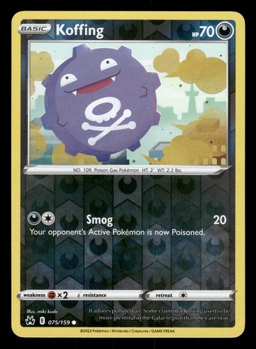 Koffing 075 159 - koffing, 075/159