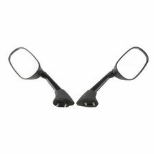 COPPIA SPECCHIETTI YAMAHA R6 2006 2007 NERI OMOLOGATI NUOVI