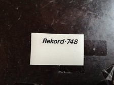 Scritta adesivo BIANCHI " REKORD 748 " per bici da corsa EROICA  vintage