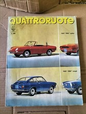 Vecchia Rivista D'Epoca Quattroruote N.3 Mese Di Marzo Del 1965