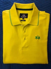 Polo La Martina colore giallo fluo riporti Verde shirt t-shirt maglia LEGGI DESC