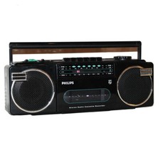Electro vintage Boombox poste