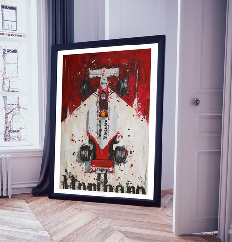 Stampa ayrton senna mclaren - stampa,