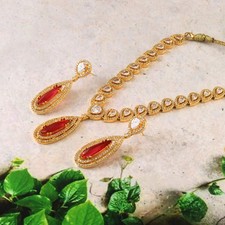 Set Orecchini Collana Pietra