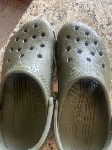 Crocs classiche verde oliva - crocs,