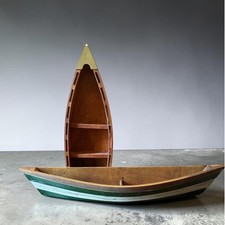 Mensola da parete canoa legno