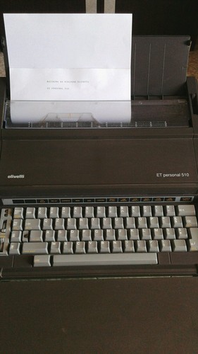 Macchina scrivere olivetti - macchina, da