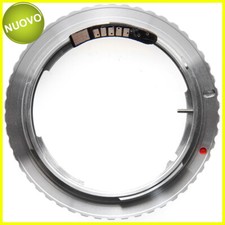 Adapter per obiettivi Olympus OM su fotocamere Canon EOS con focus confirm