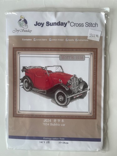 Kit punto croce joy - kit, sunday