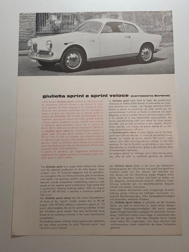 Alfa romeo giulietta porte - alfa,