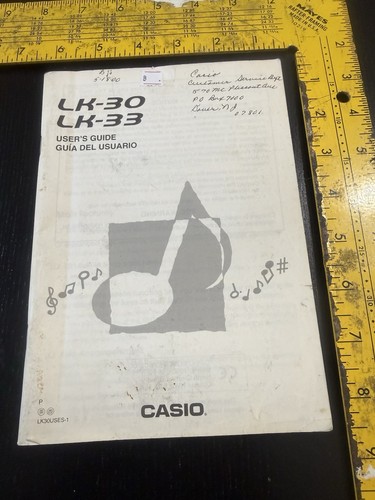 Casio 33 tastiera - lk-33,