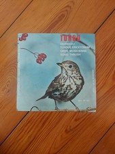 LP 45 7" TORDO (bottaccio) Turdus Ericetorum canto degli uccelli EDA SP.02