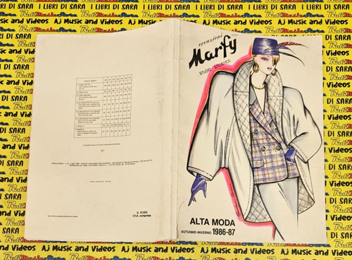Book libro marfy - book,