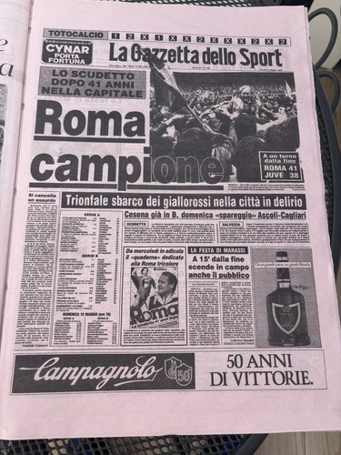 Giornale calcio ristampa - giornale,