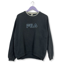 Felpa Fila Vintage grigia a