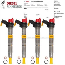 4x Iniettore Iniettore BMW E81