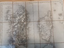 VECCHIA CARTINA GEOGRAFICA