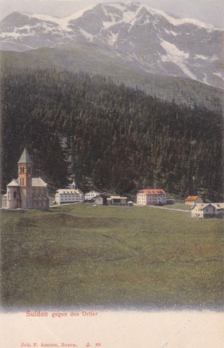Cartolina bolzano sulden - cartolina,