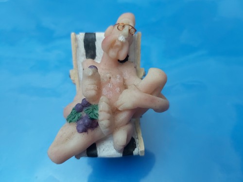 Saucy old nudist man - nudist, on