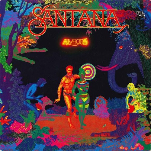 Santana amigos lp album - santana, (lp,
