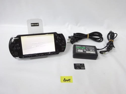 Sony psp 3000 console - psp-3000, nera