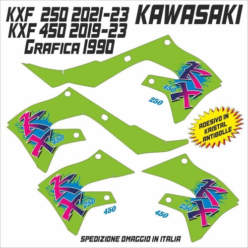 Adesivi kawasaki 250 - adesivi,
