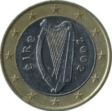 1 Euro Irlanda 2002 Prima