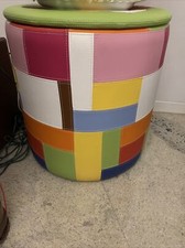 Contenitore Stella cassapanca Giocattoli Ecopelle Camera Bambini 53x55h