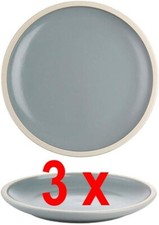 3 piatti ceramica nordici Morandi piatto bistecca opaco creativo piatti cibo occidentale 8"