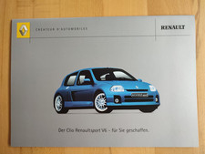 Brochure Renault Clio Sport V6