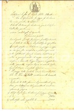 1880 LATISANA (UD) Preliminare vendita casa Giuseppe ZANELLI ad Antonio ORLANDI