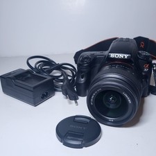 Sony Alpha Alpha A37 Fotocamera COMPLETA CON OBIETTIVO 18-55 e Caricatore TESTED