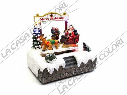 Miniatura babbo natale in - -,