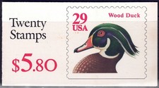 USA 1991 Wooden Duck (174) LB