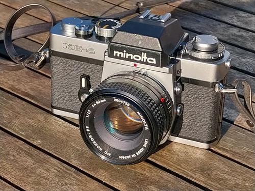 Minolta xe5 avec rokkor - xe5, mc