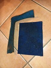 Moquette ORIGINALE bauletto Vespa 125 ET3 Primavera BLU Feltro..Tolto Da Telaio 