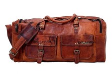 Adulti Uomo Pelle Borsone