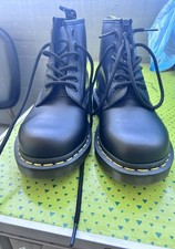 Dr. Martens 1460 Stivali Unisex - Black Smooth, EU 37