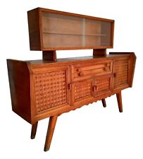 credenza sideboard madia anni 60 design paolo buffa vintage con alzata