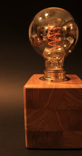 Lampada tavolo artigianale - lampada,