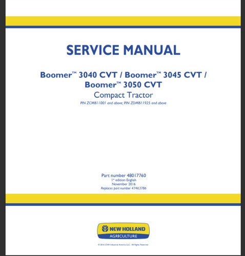 New holland 3040 3045 3050 - new,