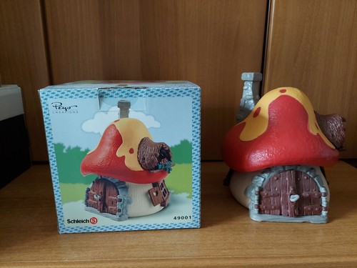 Smurf big house with box - ,